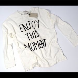 Zara Boys Long Sleeve Shirt Graphics 13-14